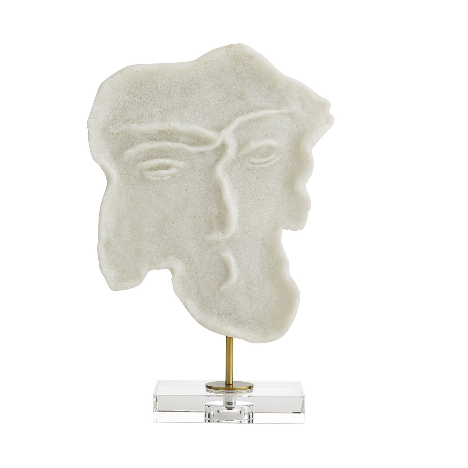 Sculpture, set of 2 from the Davids collection in White finish