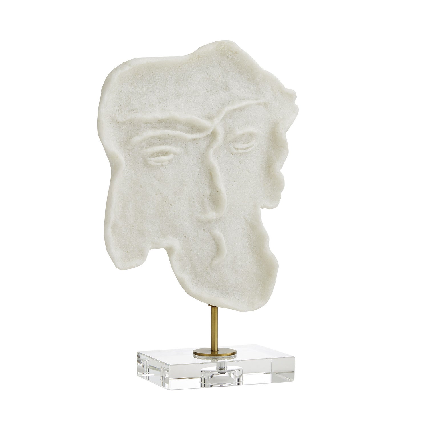 Sculpture, set of 2 from the Davids collection in White finish