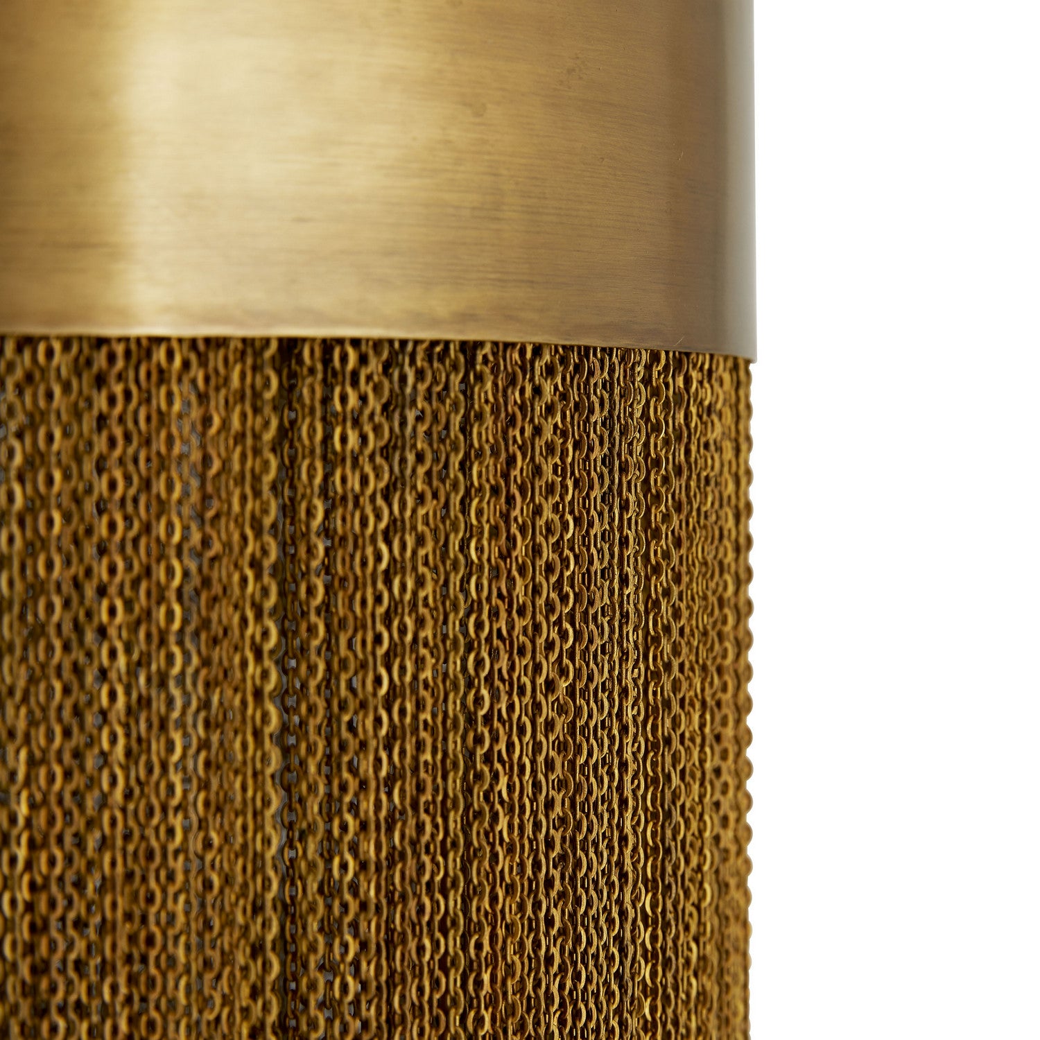 One Light Pendant from the Fatima collection in Antique Brass finish