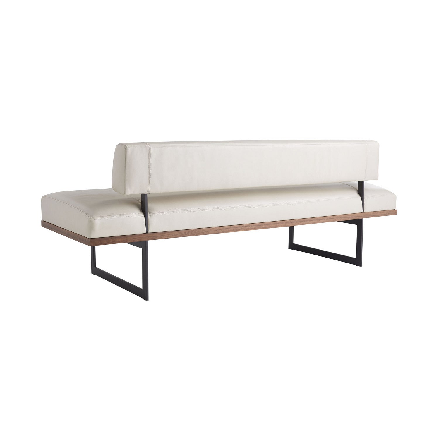 Bench from the Tuck collection in Ivory finish