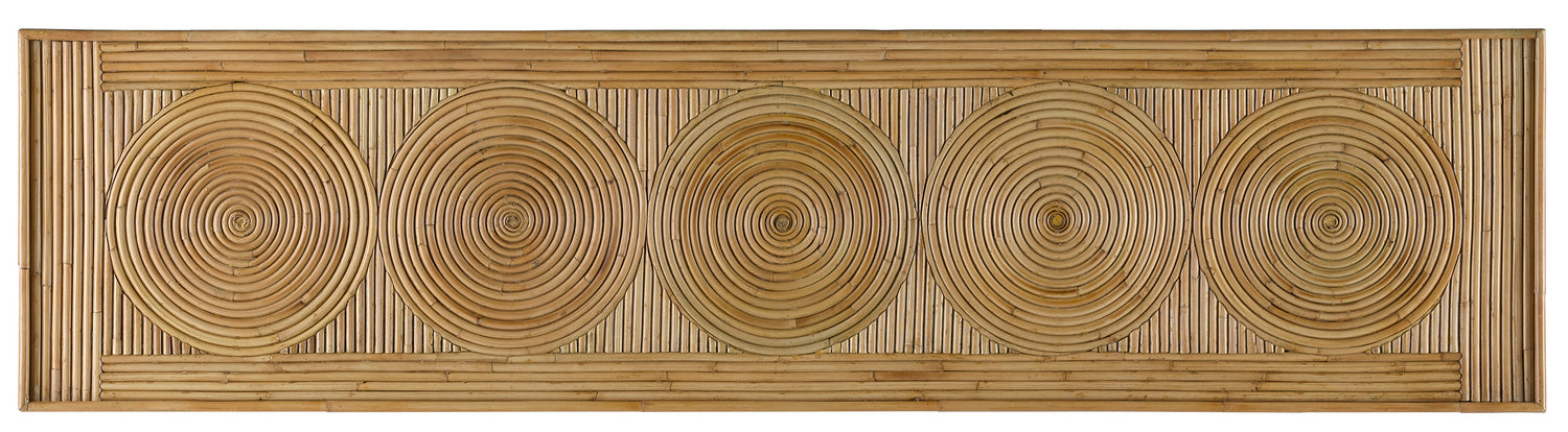 Console Table from the Silang collection in Natural Rattan finish