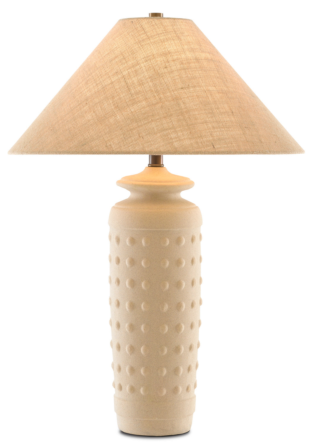 One Light Table Lamp from the Sonoran collection in Sand finish