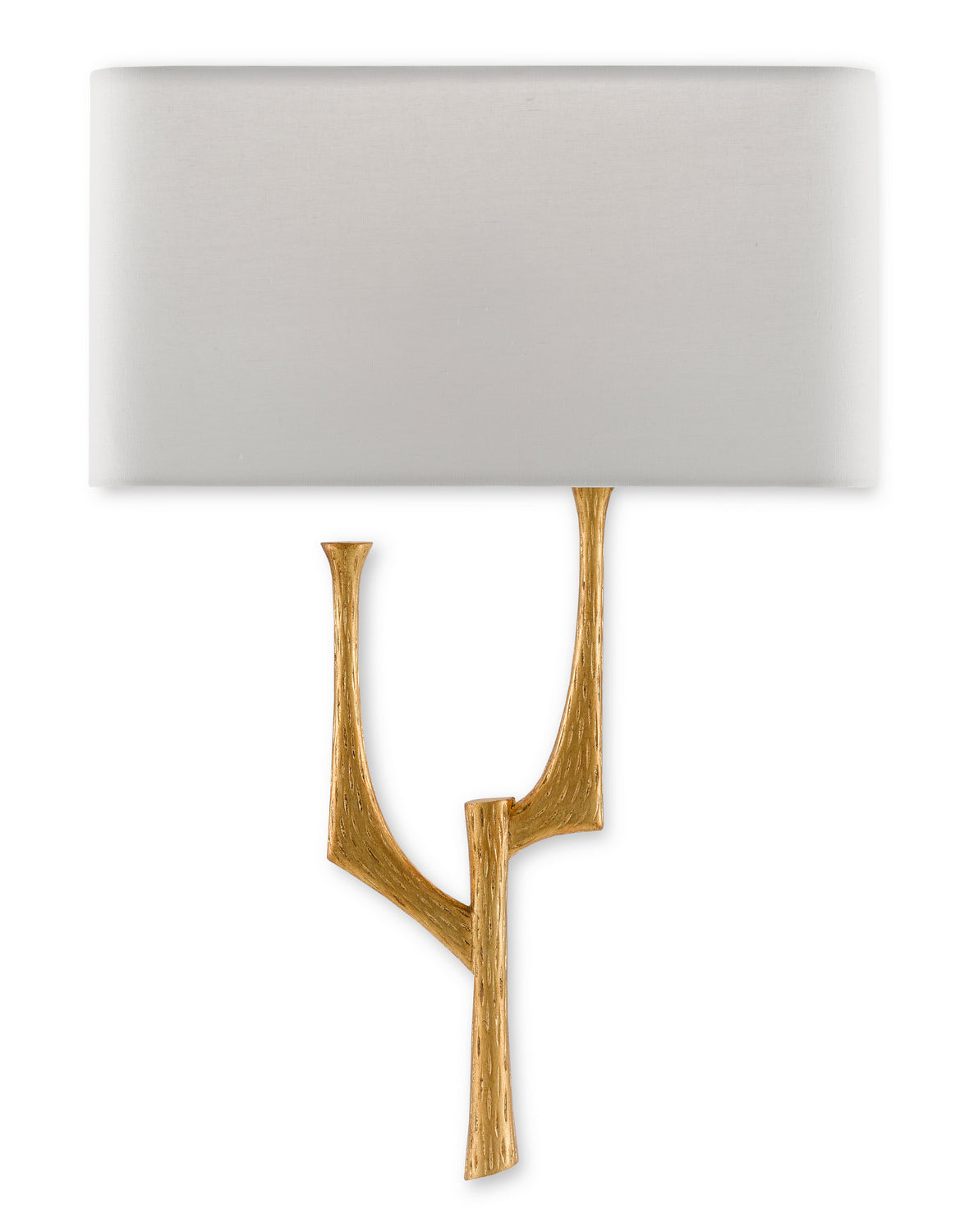 One Light Wall Sconce from the Bodnant collection in Antique Gold Leaf finish