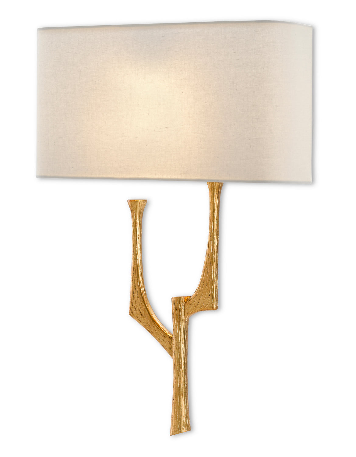 One Light Wall Sconce from the Bodnant collection in Antique Gold Leaf finish