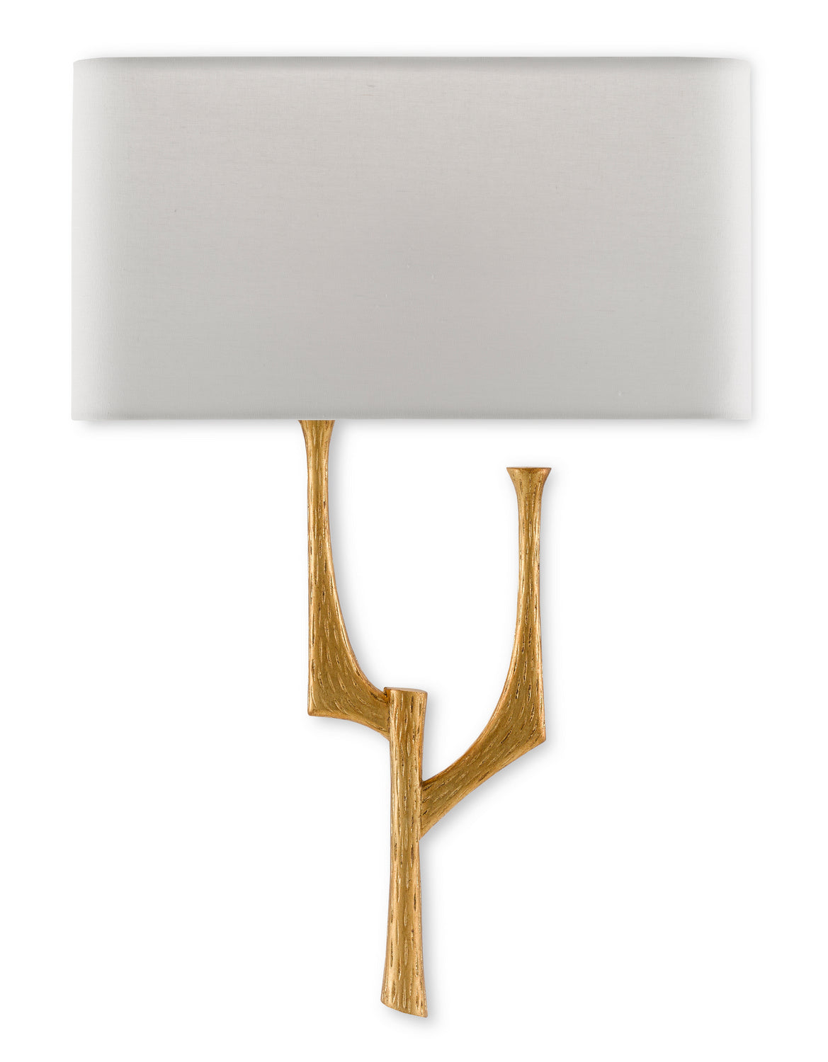 One Light Wall Sconce from the Bodnant collection in Antique Gold Leaf finish