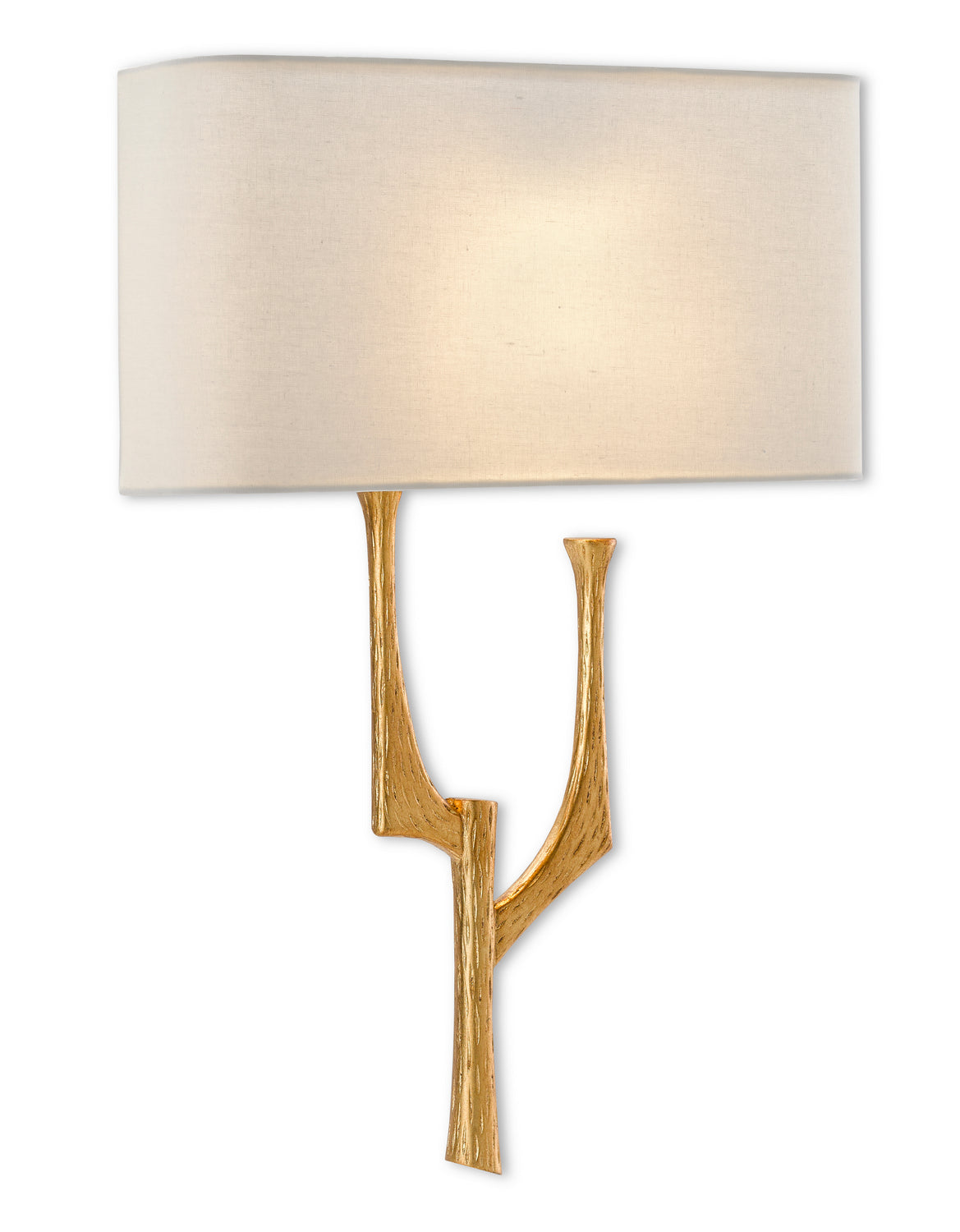 One Light Wall Sconce from the Bodnant collection in Antique Gold Leaf finish