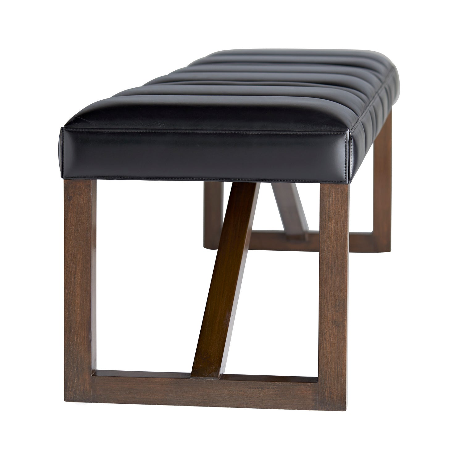 Bench from the Greenwald collection in Black finish