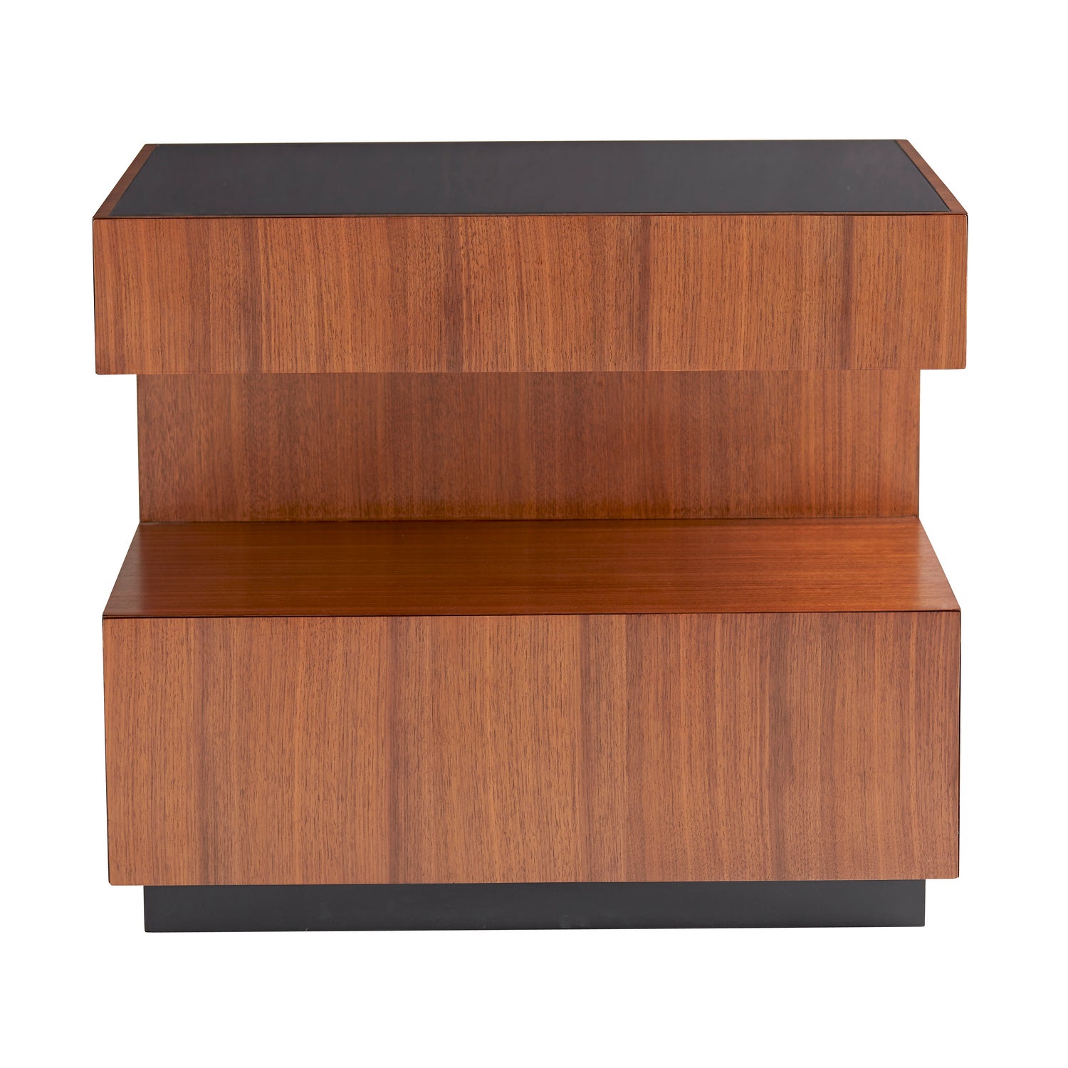 End Table from the Geron collection in Satin Walnut finish