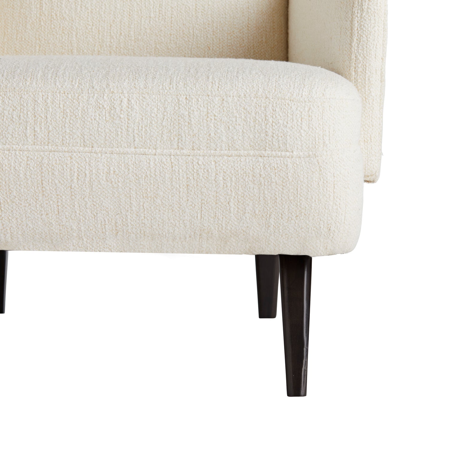 Upholstery - Chair from the Budelli collection in Cloud Boucle/Grey Ash finish