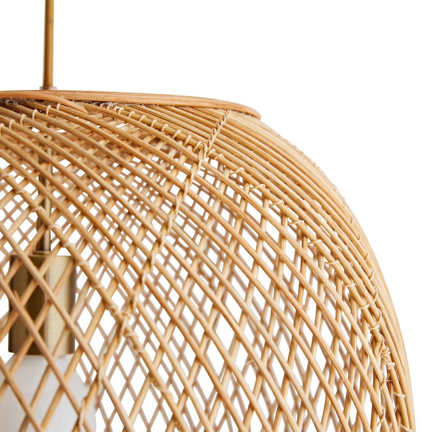 One Light Pendant from the Indiana collection in Natural finish