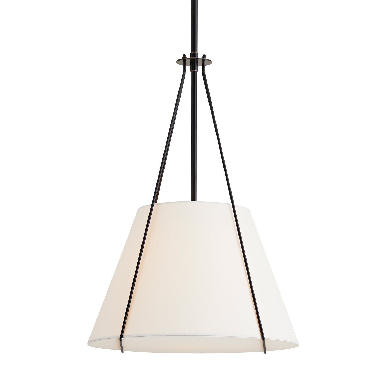 One Light Pendant from the Heloise collection in Bronze finish