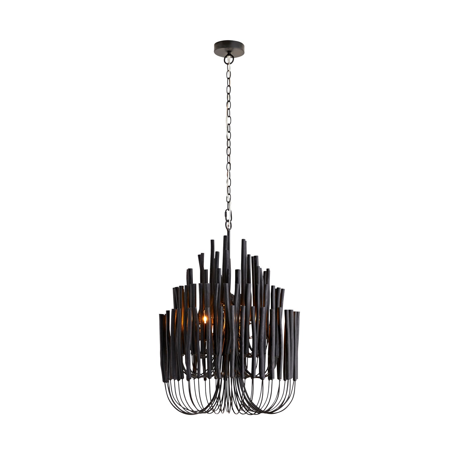 Five Light Chandelier from the Tilda collection in Black finish