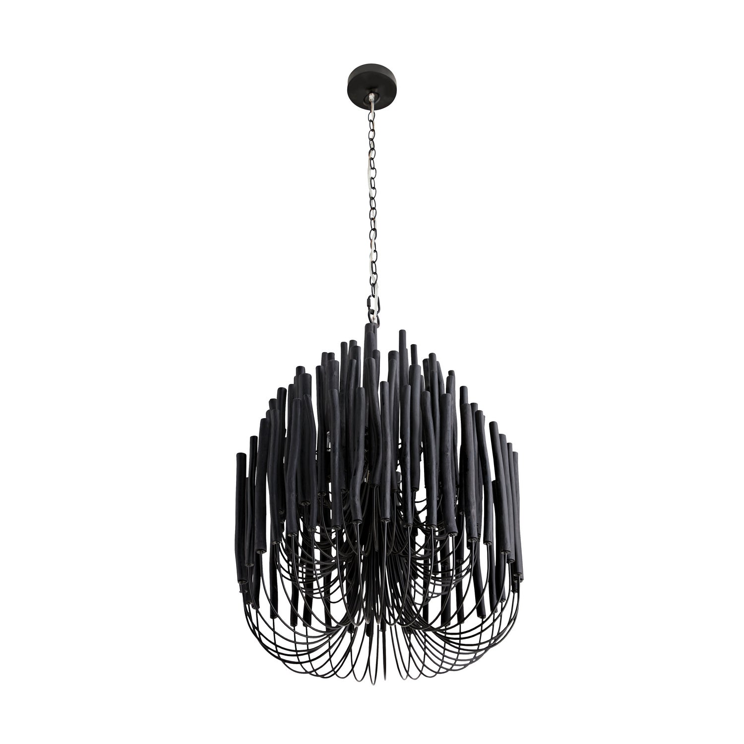 Five Light Chandelier from the Tilda collection in Black finish