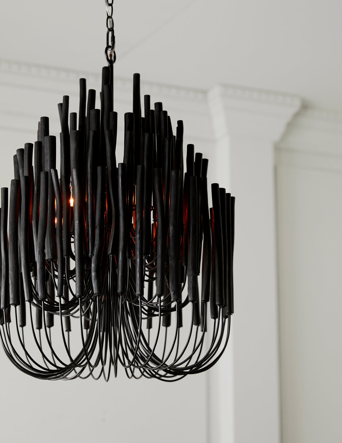 Five Light Chandelier from the Tilda collection in Black finish