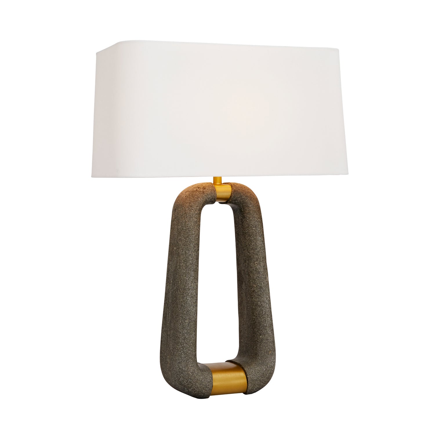 One Light Lamp from the Gianni collection in Graphite finish