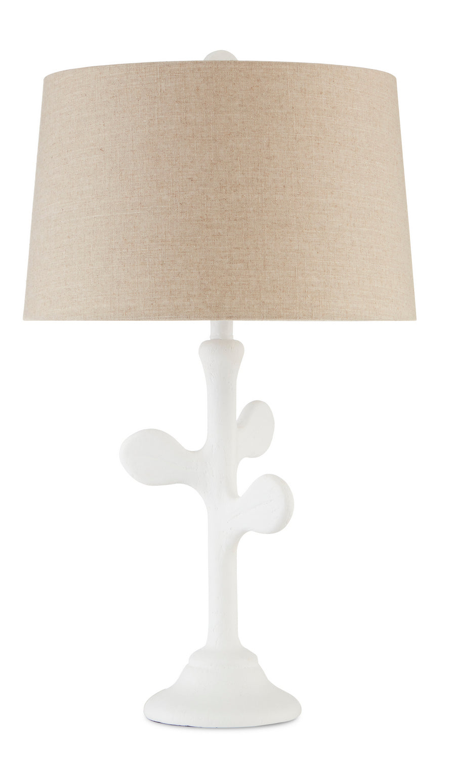 One Light Table Lamp from the Charny collection in White Gesso finish