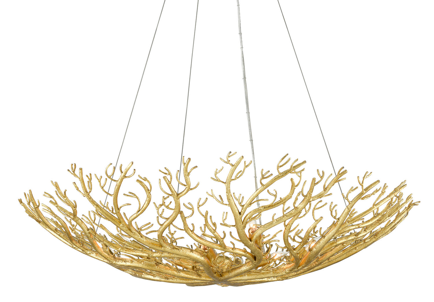 Eight Light Chandelier from the Aviva Stanoff collection in Gold Gilt finish