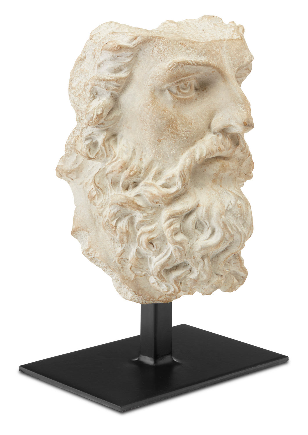 Head of Zeus in Aged Beige/Black finish