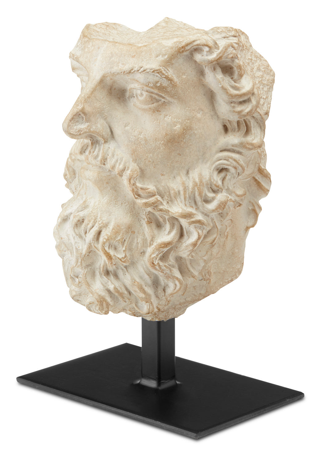 Head of Zeus in Aged Beige/Black finish