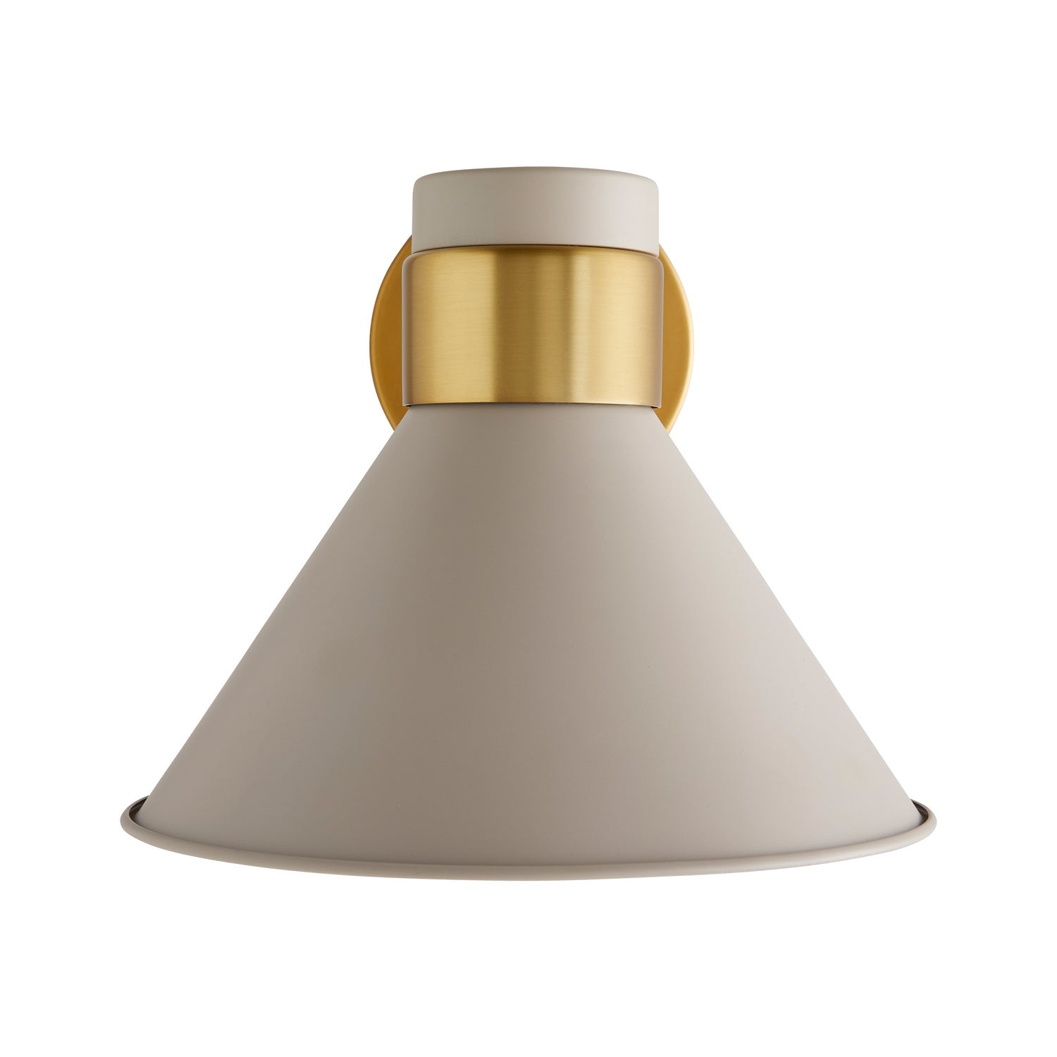 One Light Wall Sconce from the Lane collection in Taupe finish