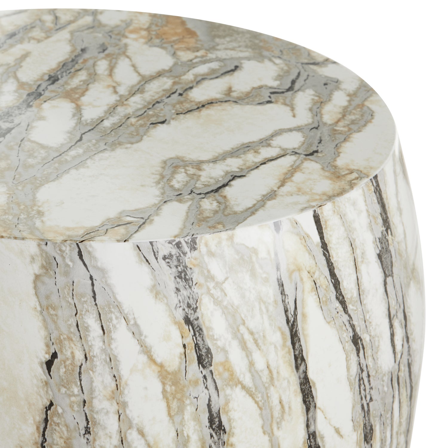 Side Table from the Kenmore collection in Mojave Faux Marble finish