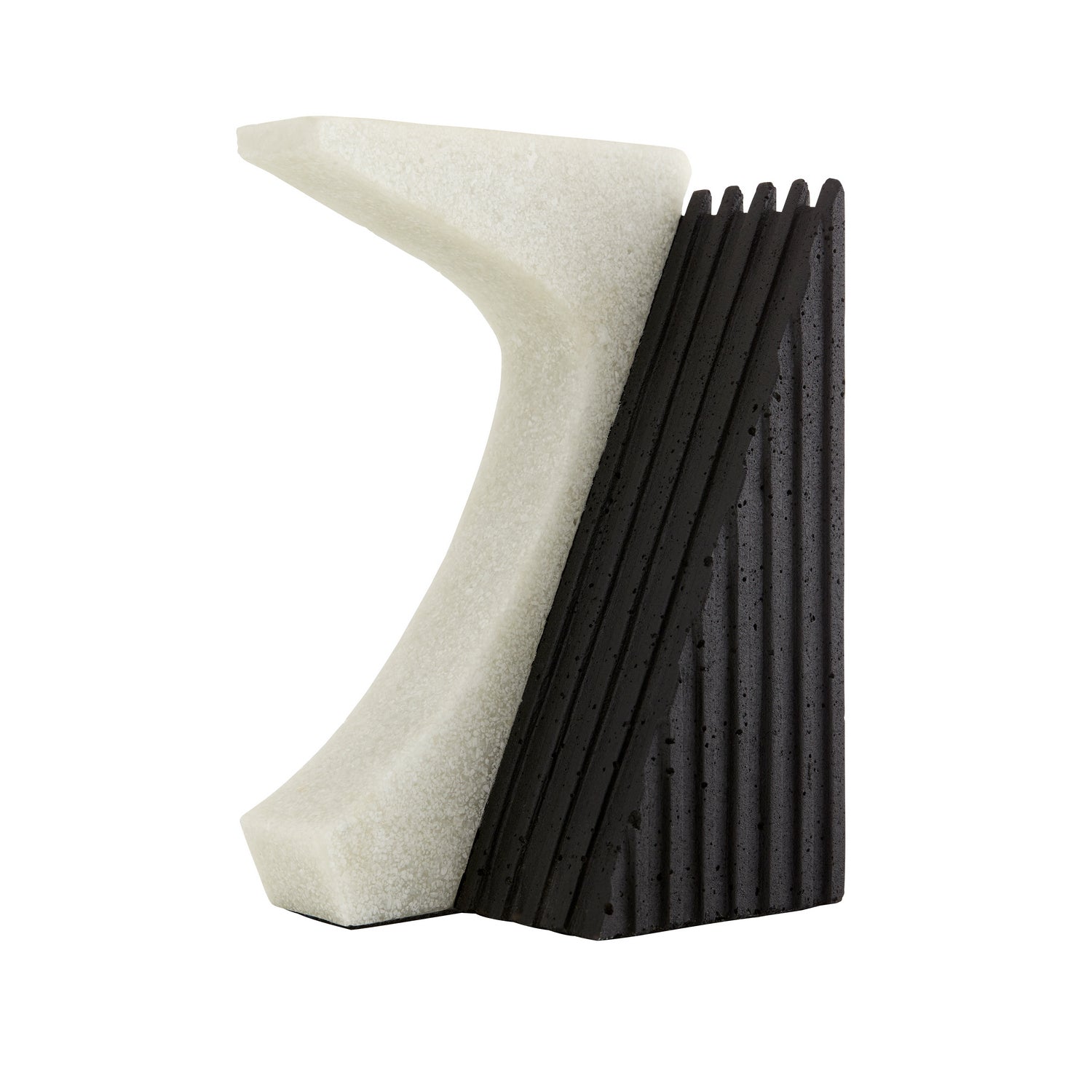 Bookends, Set of 2 from the Jordono collection in Ivory finish