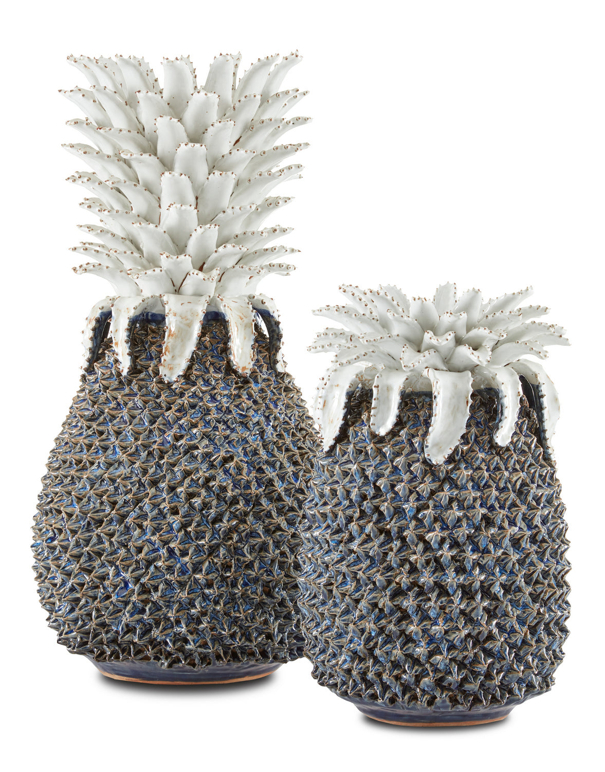 Pineapple from the Waikiki collection in Blue/White finish