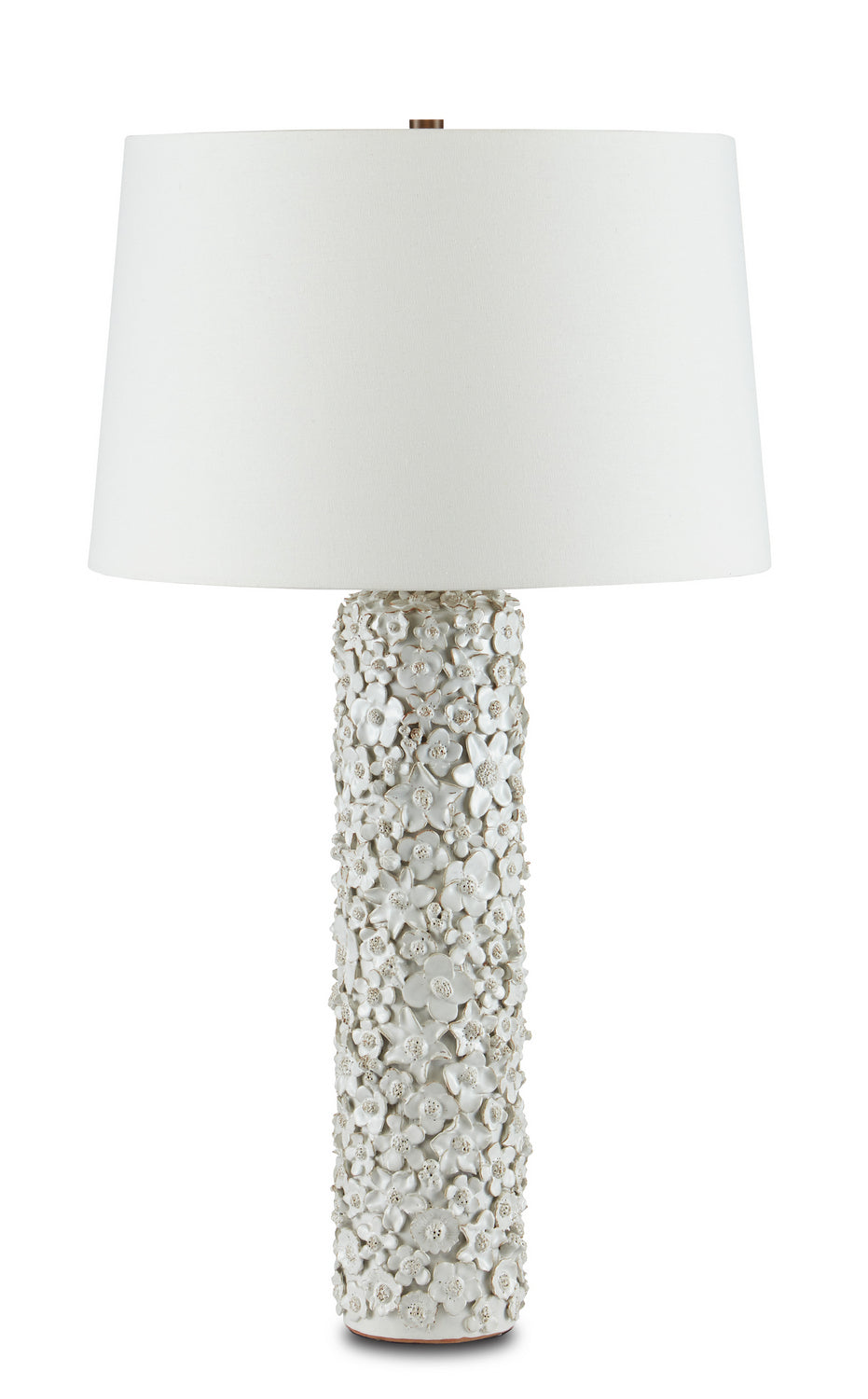 One Light Table Lamp from the Jessamine collection in Antique White finish