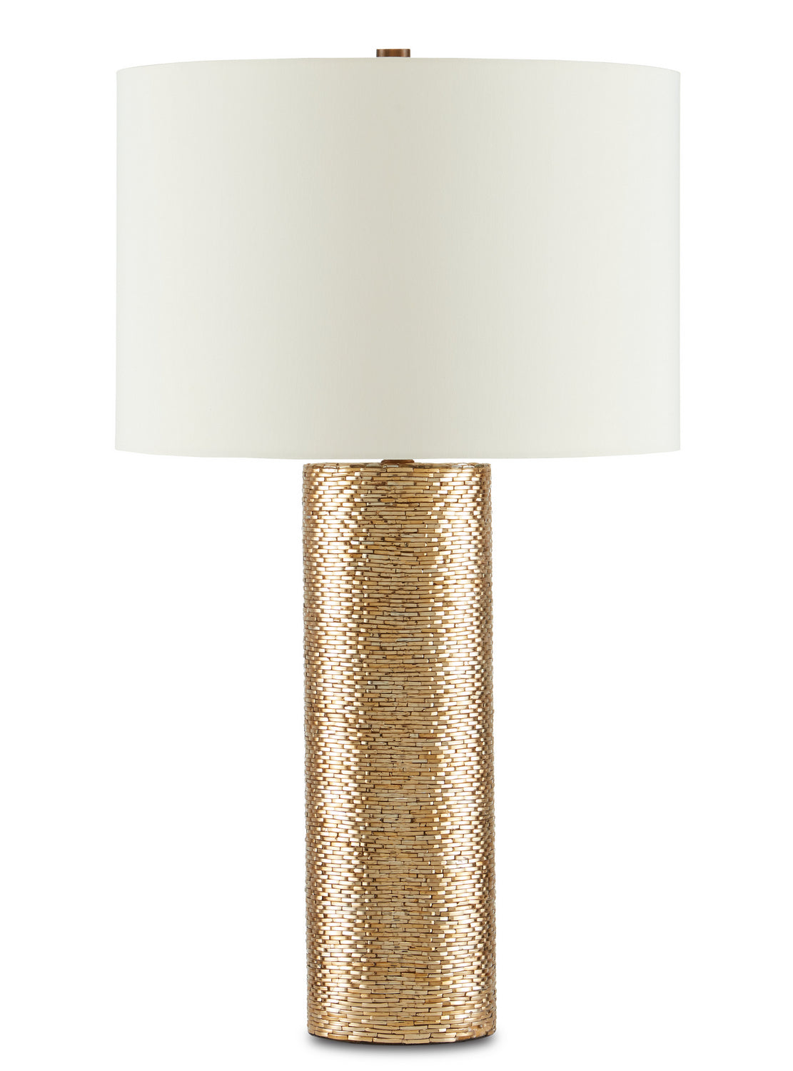 One Light Table Lamp from the Glimmer collection in Gold finish