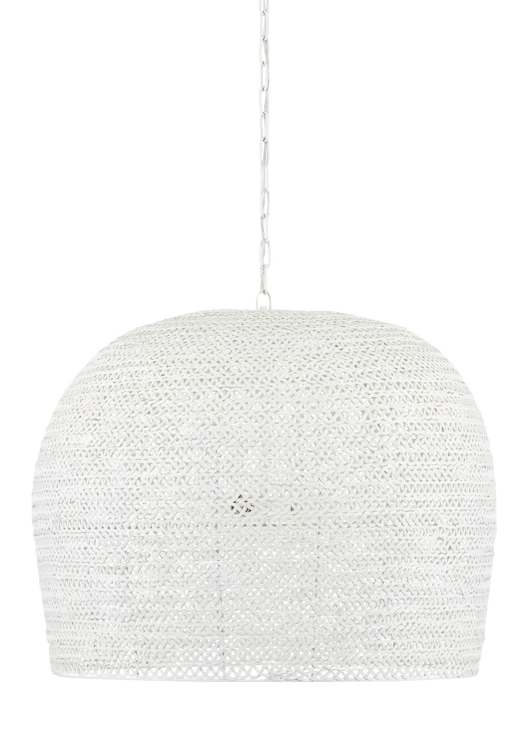 Three Light Chandelier from the Piero collection in White finish