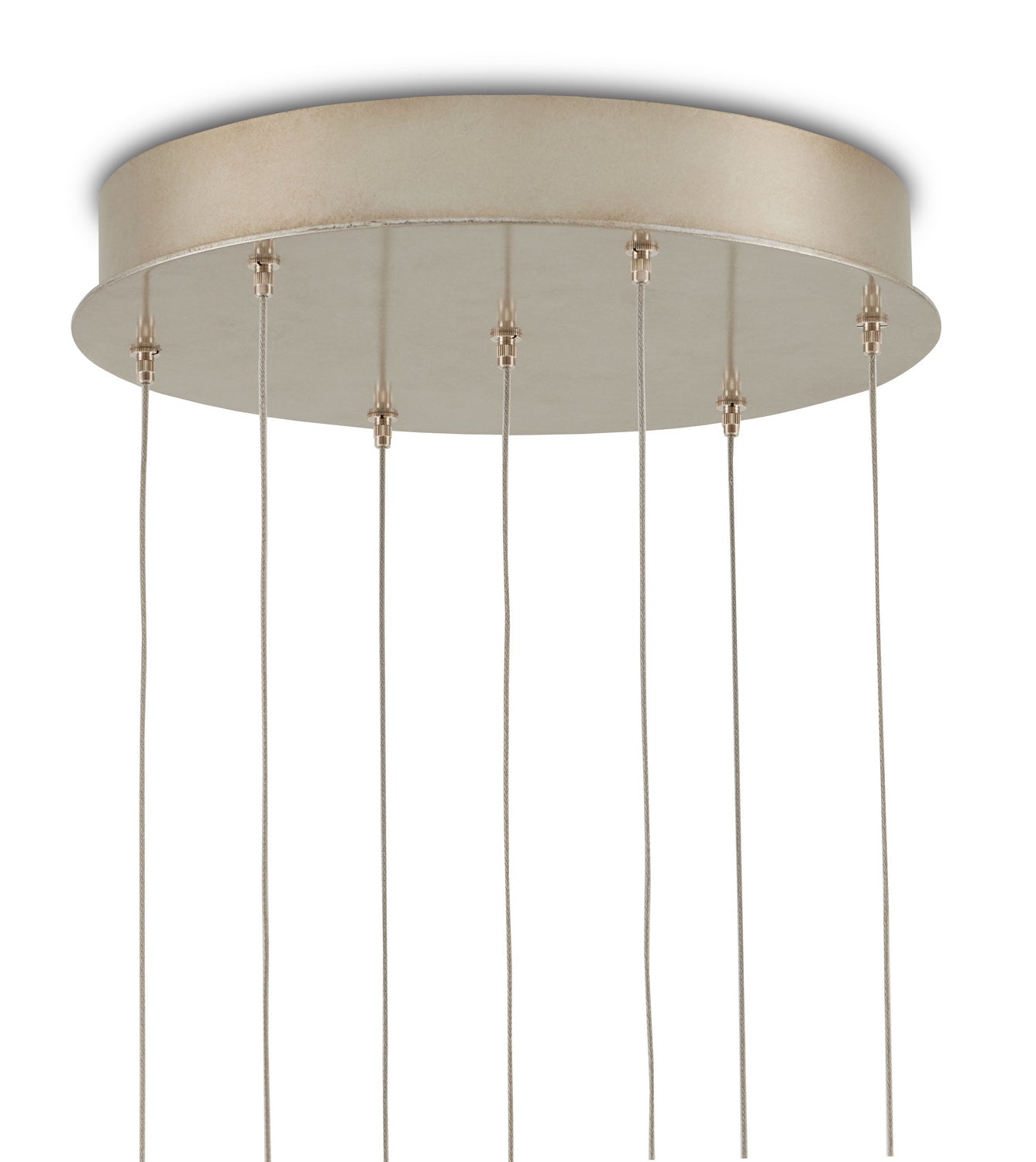 Seven Light Pendant from the Escenia collection in Frosted White finish