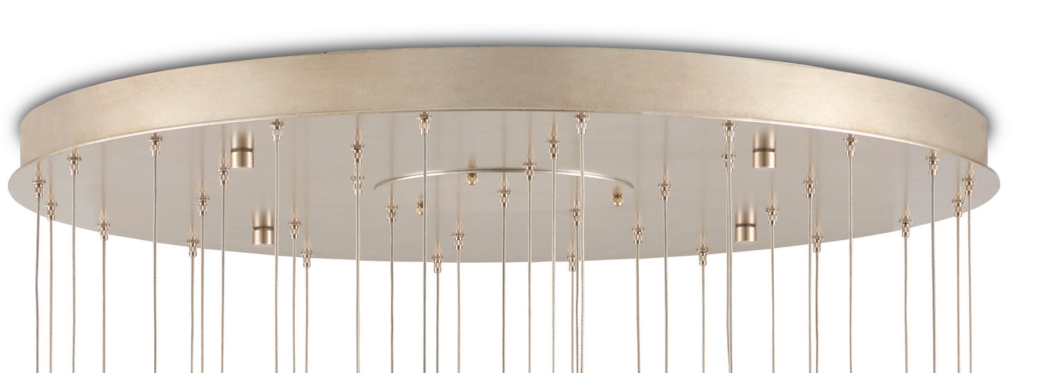 36 Light Pendant from the Escenia collection in Frosted White finish