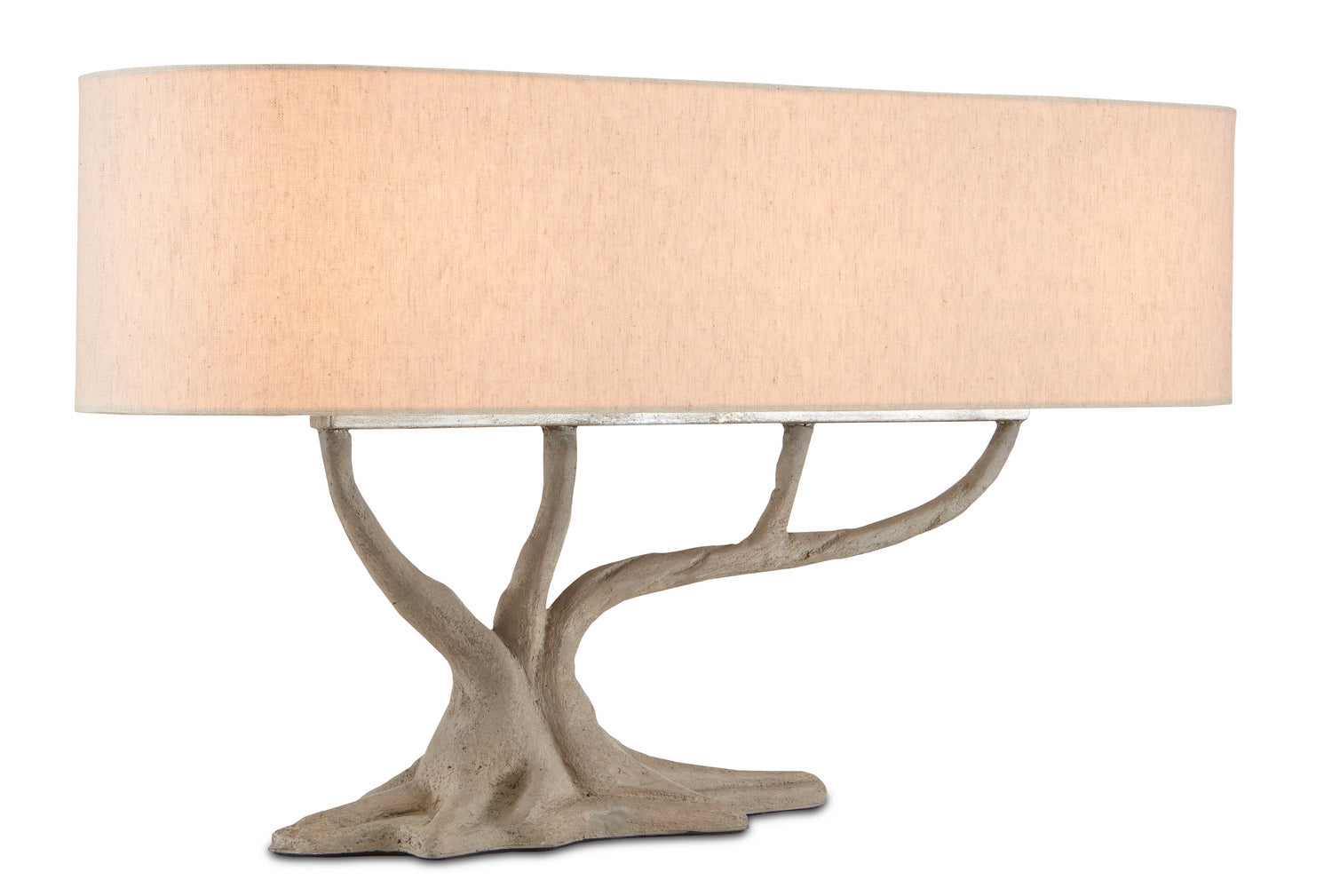 Three Light Table Lamp from the Cotswold collection in Concrete finish