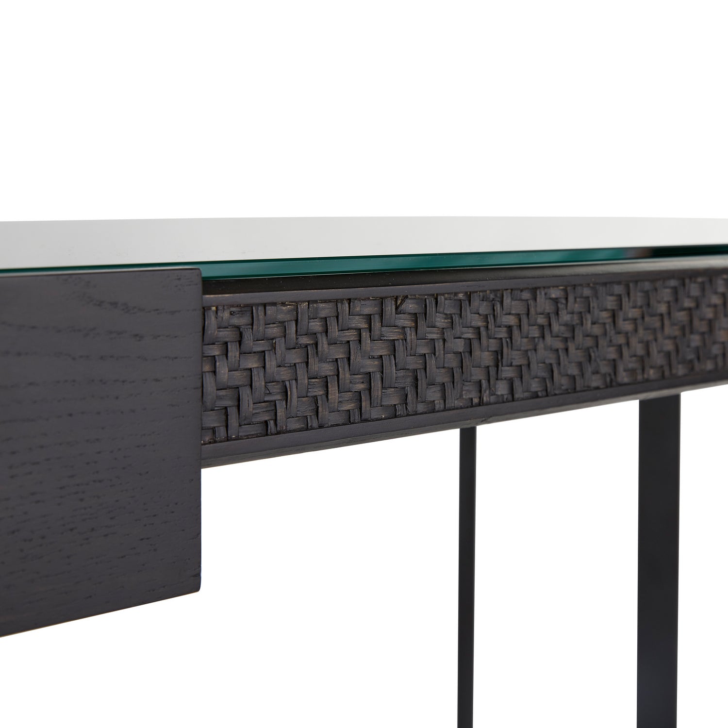 Desk from the Kaze collection in Ebony finish