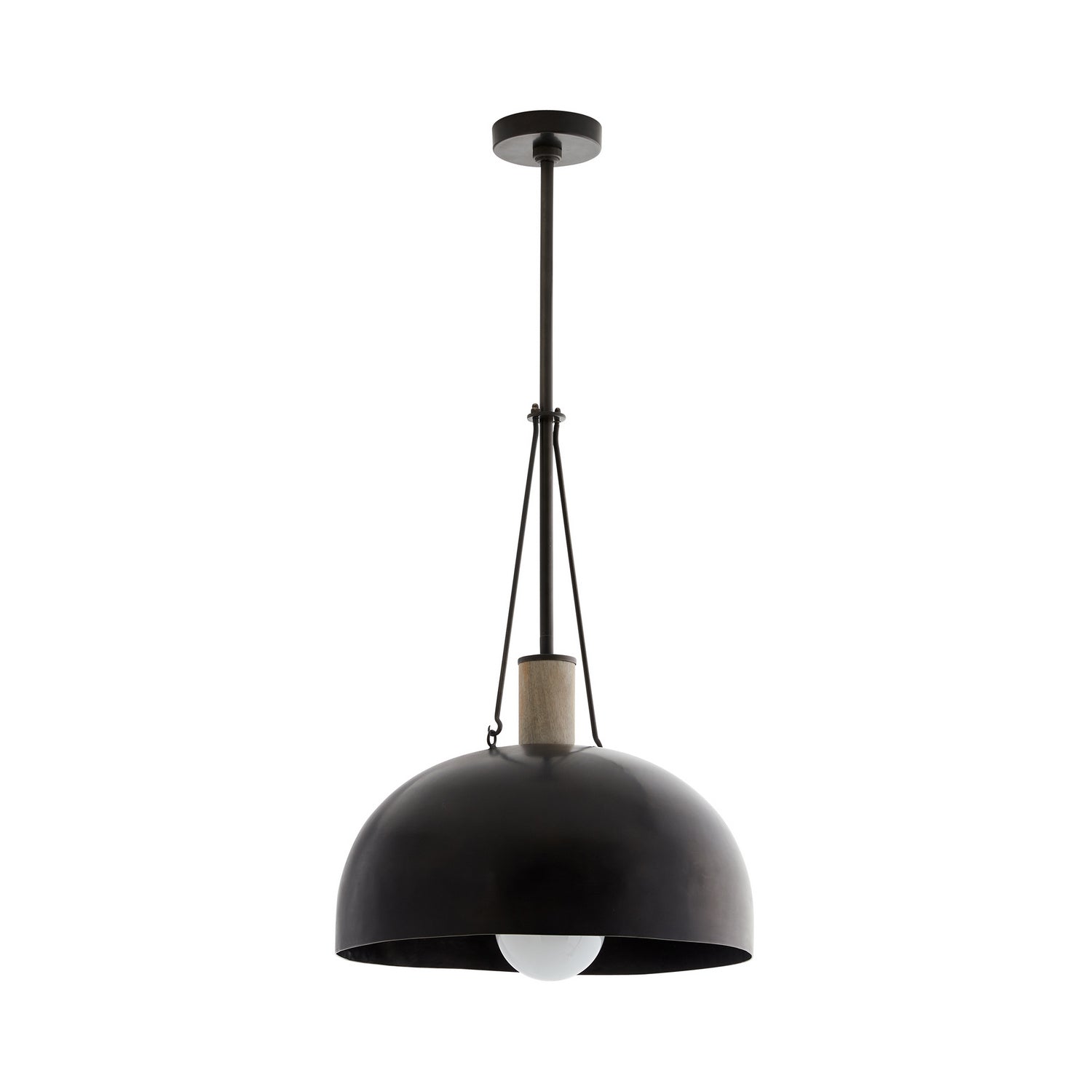 One Light Pendant from the Madea collection in Bronze finish