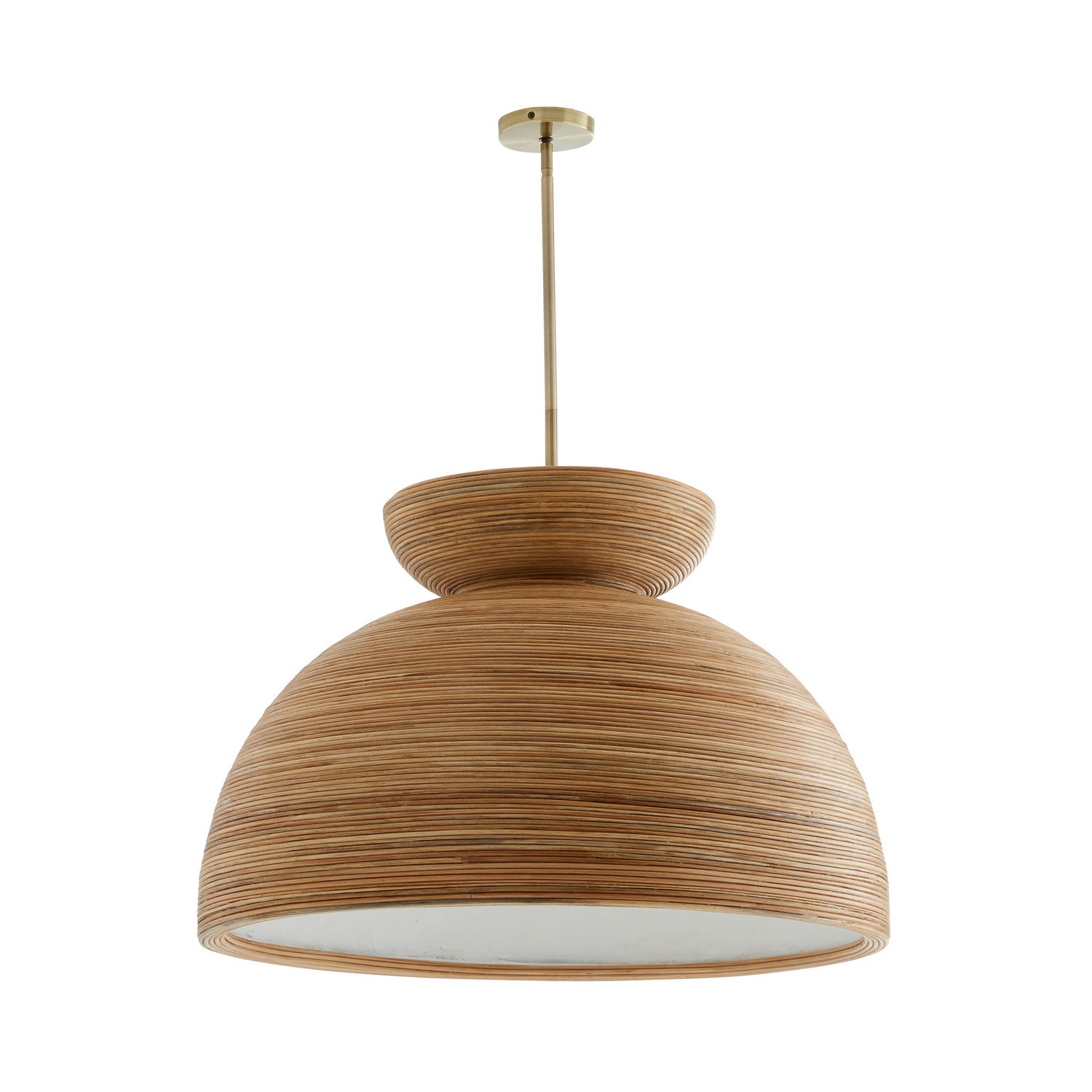 One Light Pendant from the Midori collection in Natural finish