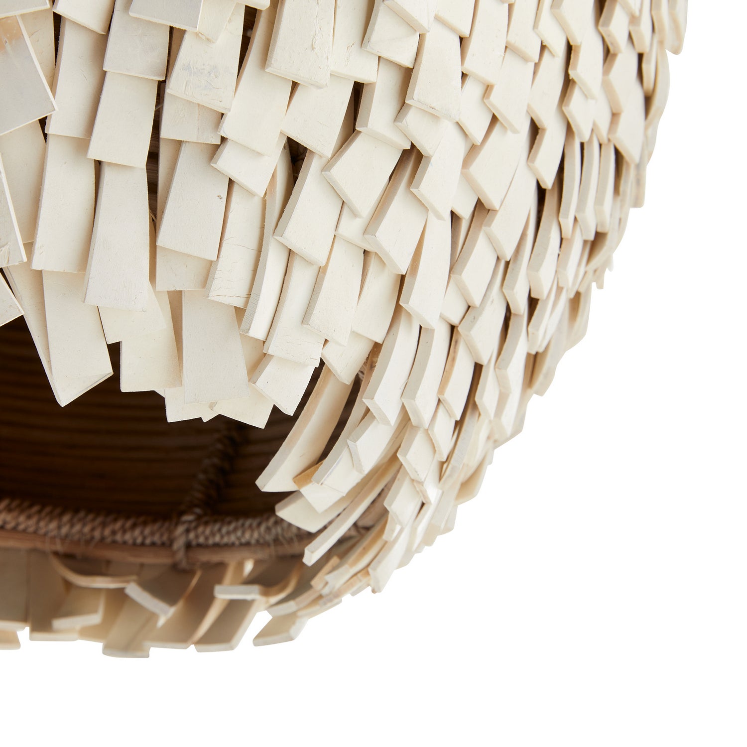 One Light Pendant from the Orla collection in Natural finish