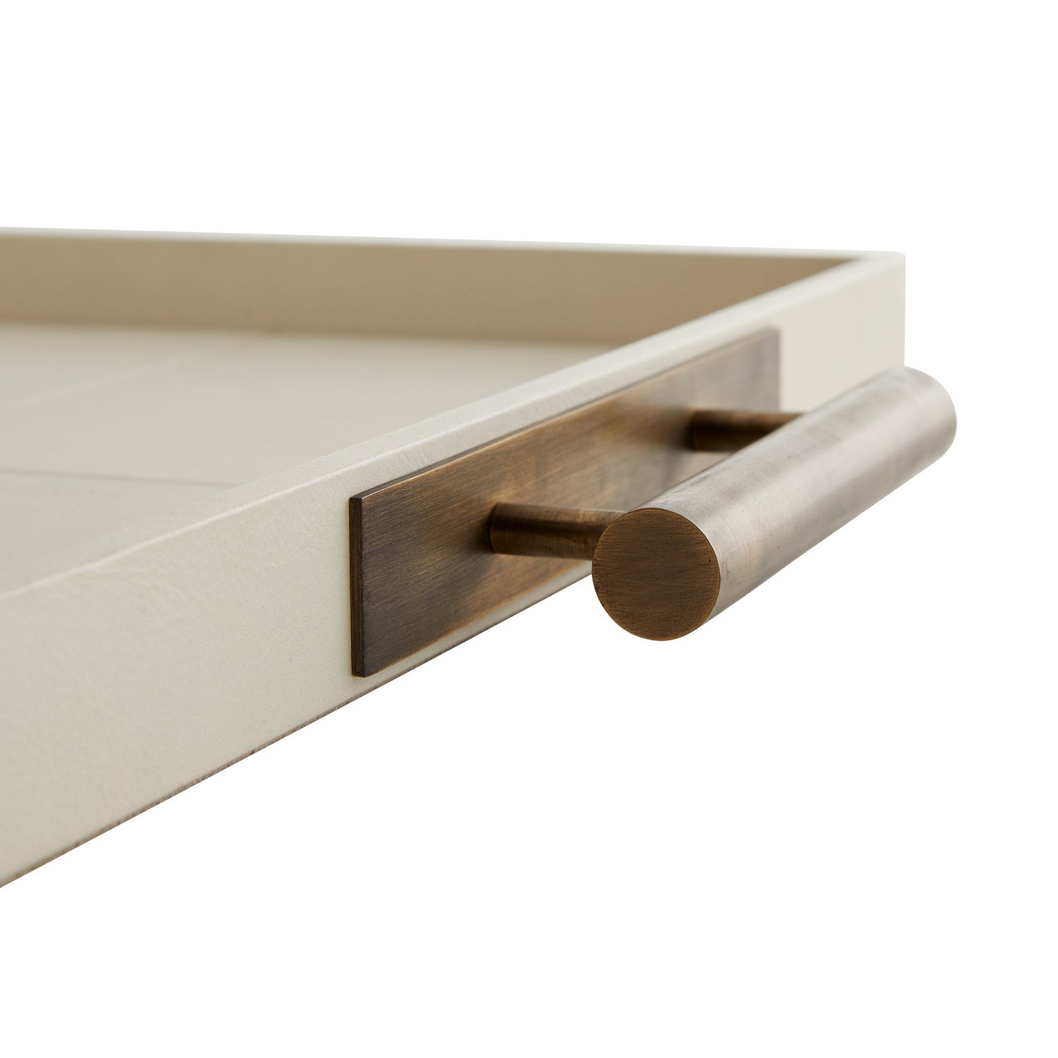 Tray from the Maxwell collection in Ivory finish