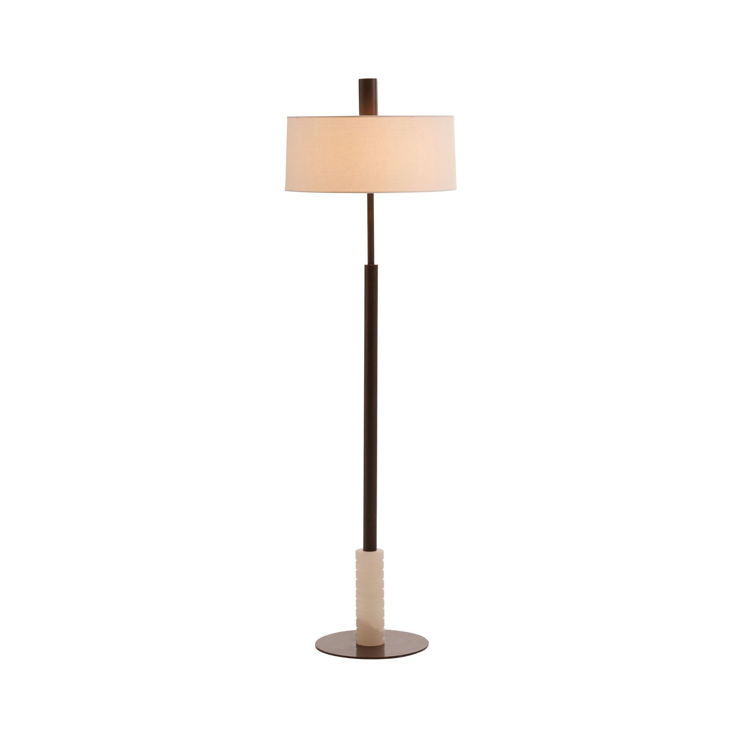 One Light Floor Lamp from the Mitchell collection in Bronze finish