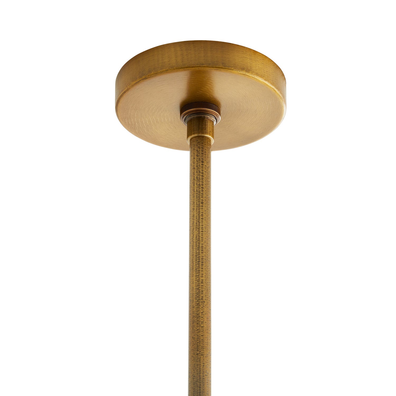 Six Light Chandelier from the Max collection in Antique Brass finish