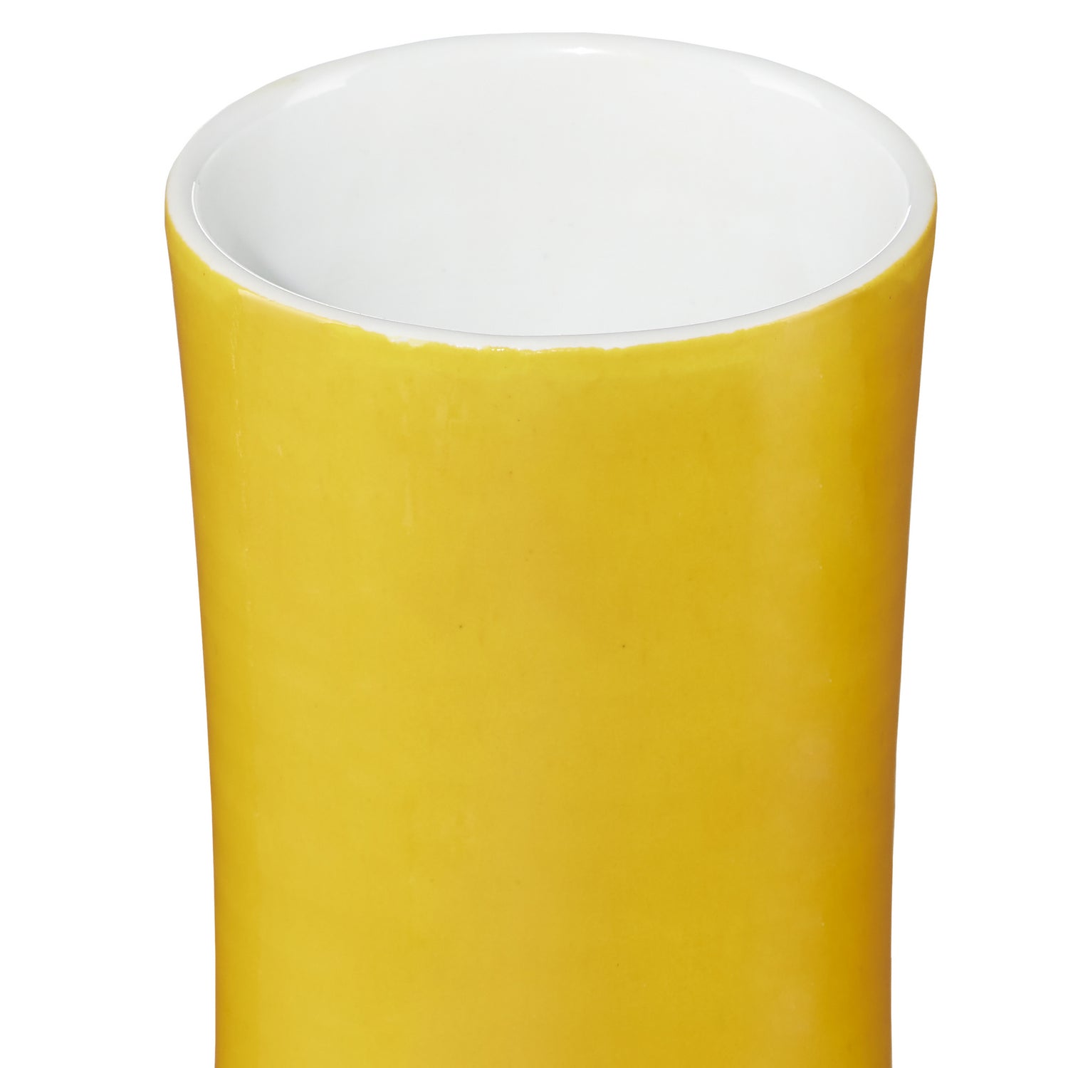 Vase from the Imperial collection in Yellow finish