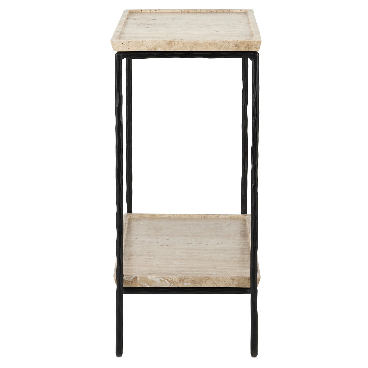 Side Table from the Boyles collection in Natural/Black finish