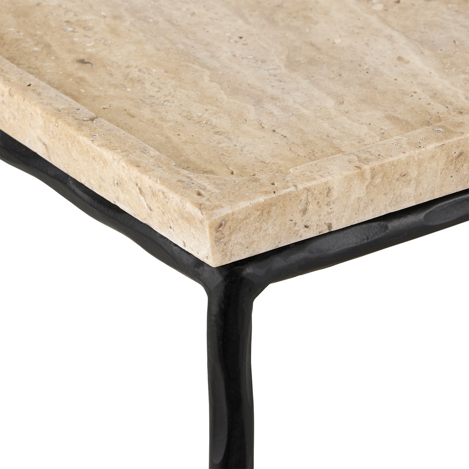 Side Table from the Boyles collection in Natural/Black finish