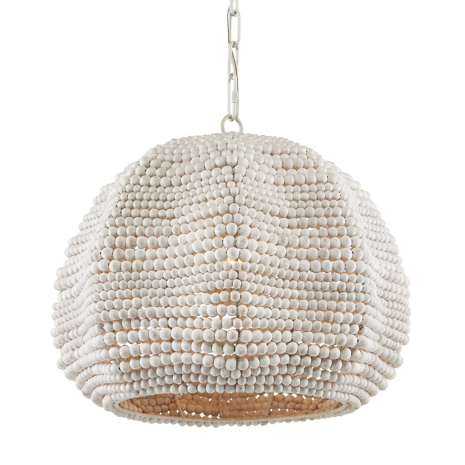 One Light Pendant from the Octavia collection in White/Whitewash finish