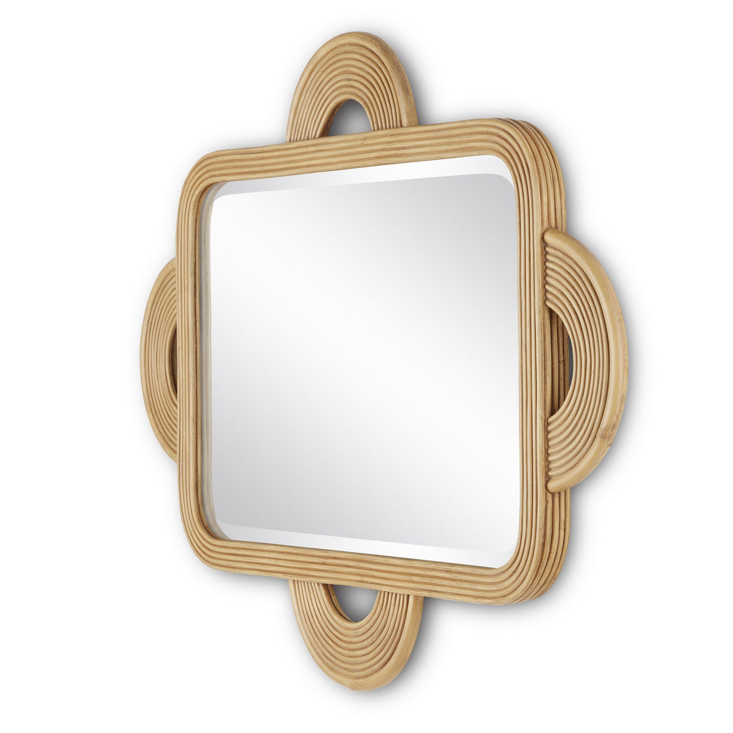 Mirror from the Santos collection in Sea Sand/Mirror finish