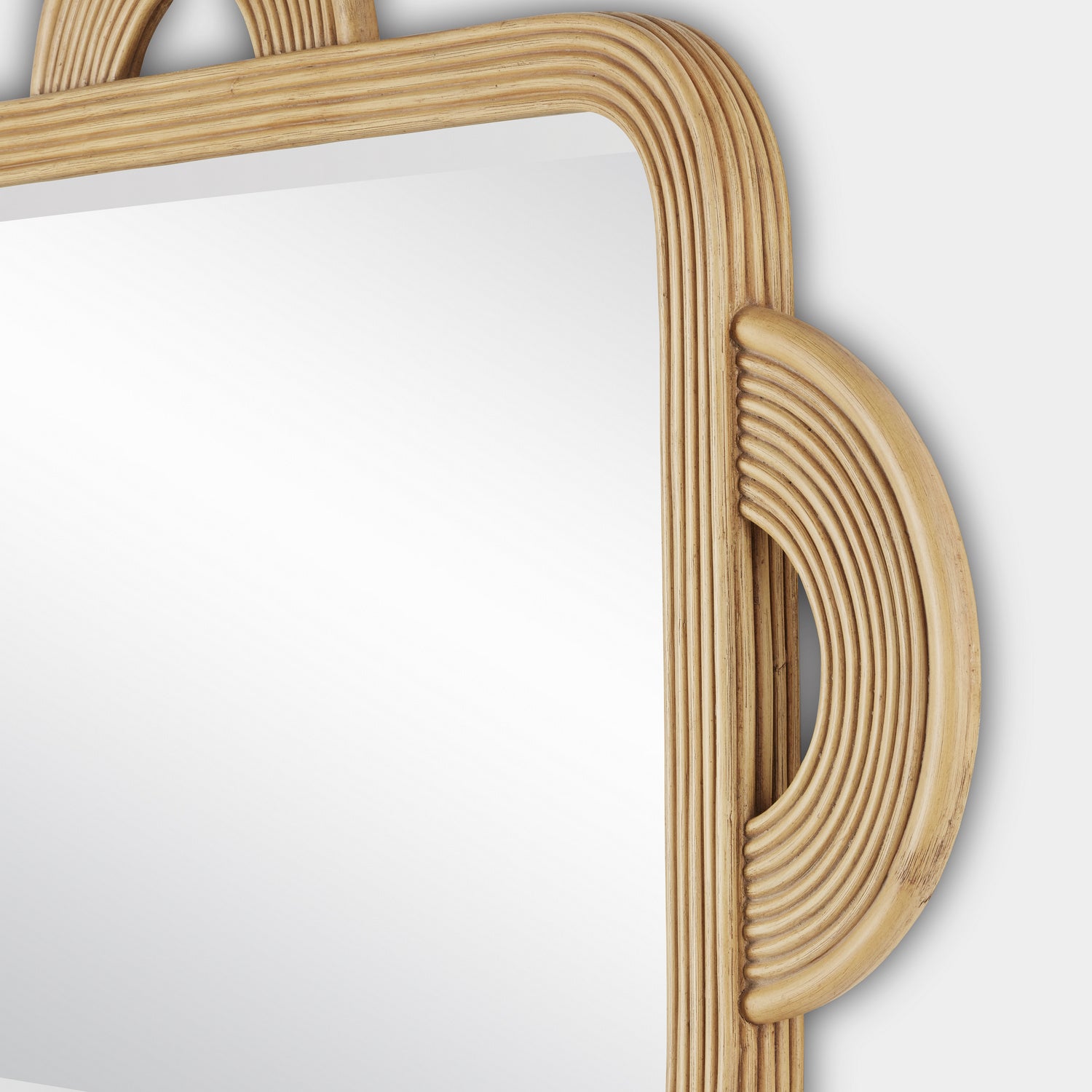 Mirror from the Santos collection in Sea Sand/Mirror finish