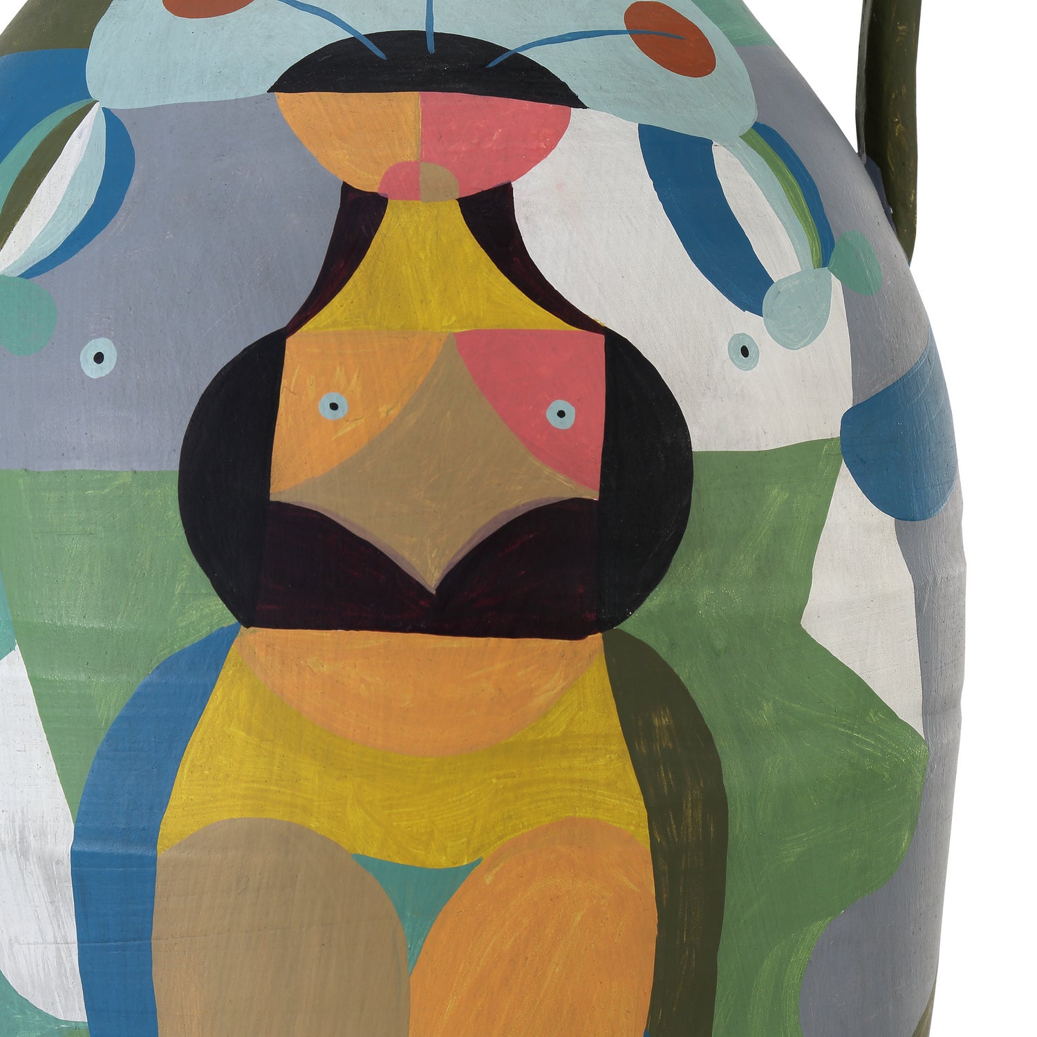 Vase from the Amphora collection in Multicolor finish