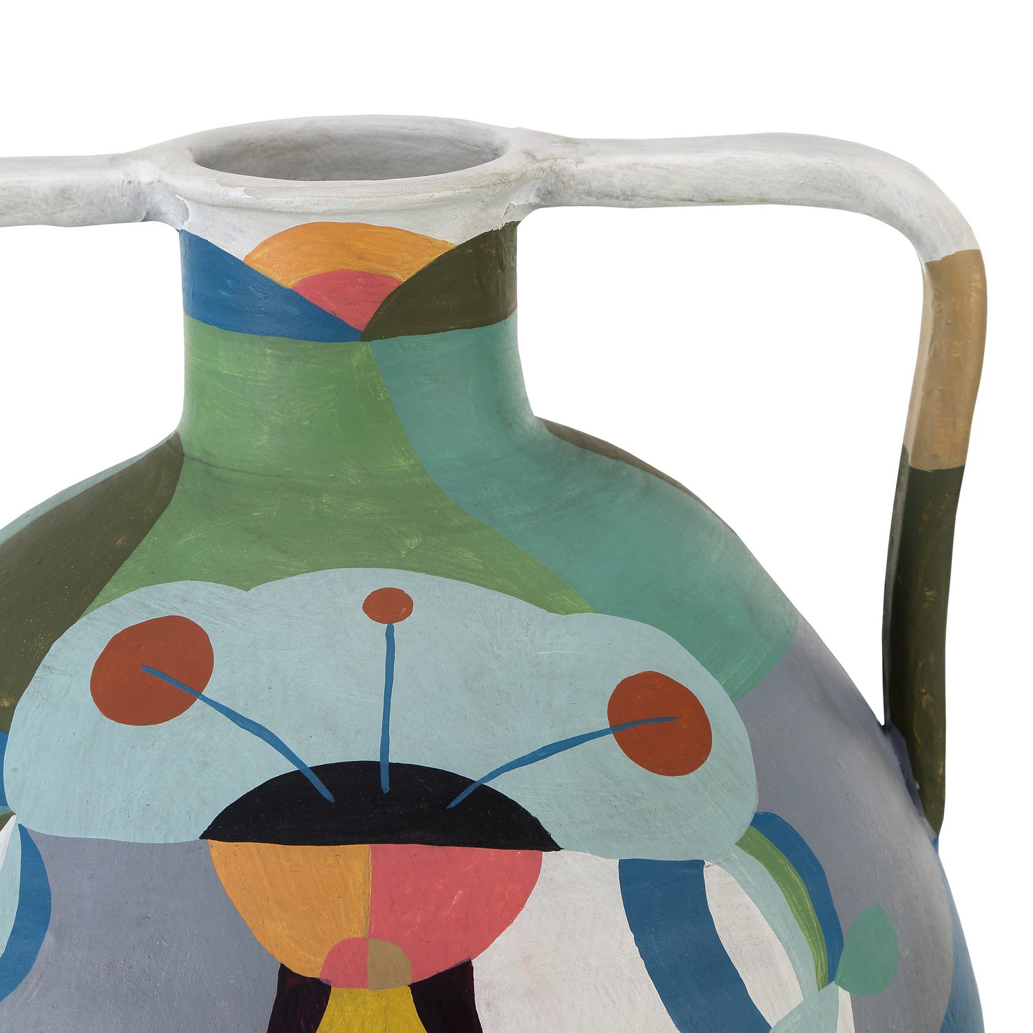 Vase from the Amphora collection in Multicolor finish