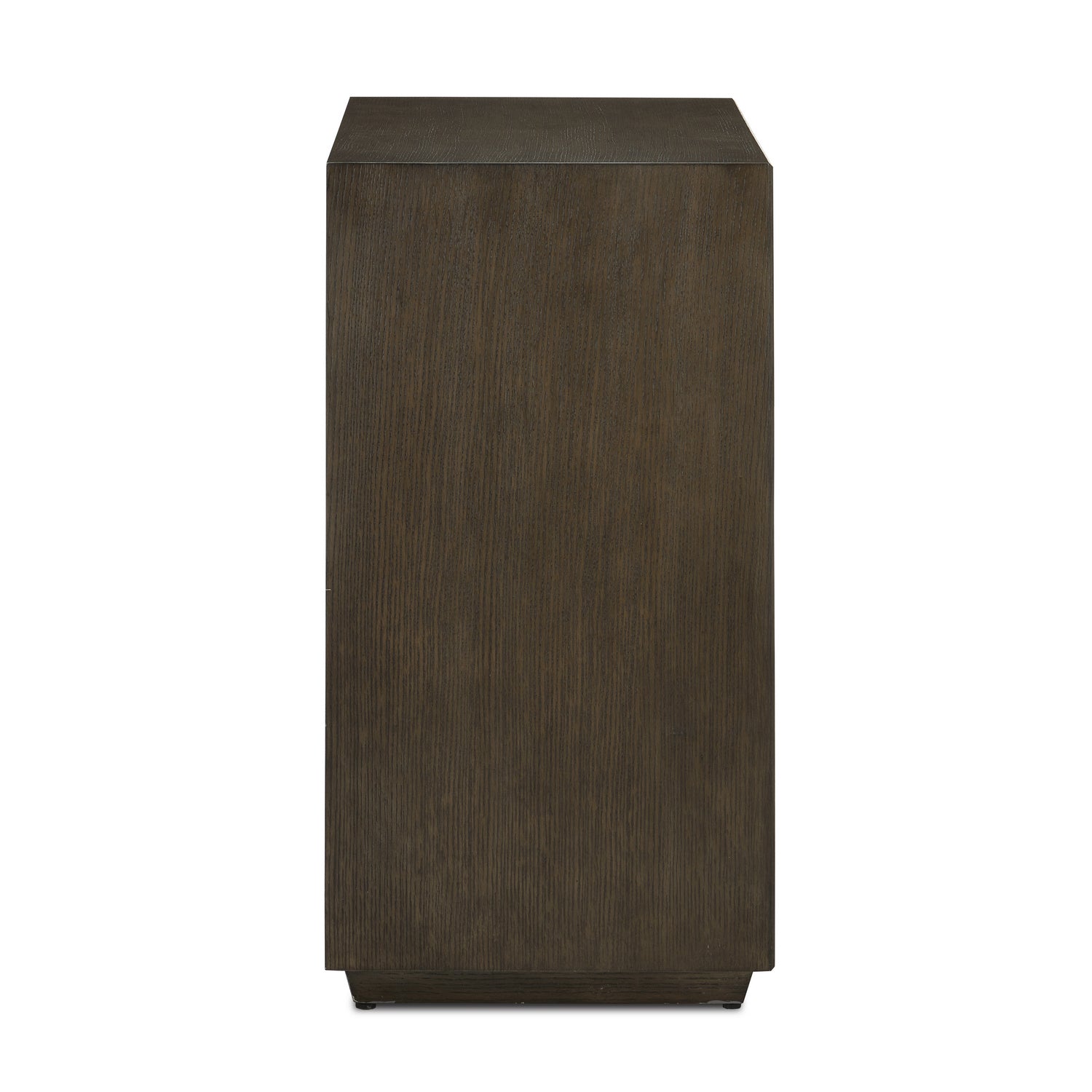 Chest from the Kendall collection in Dove Gray/Polished Brass finish