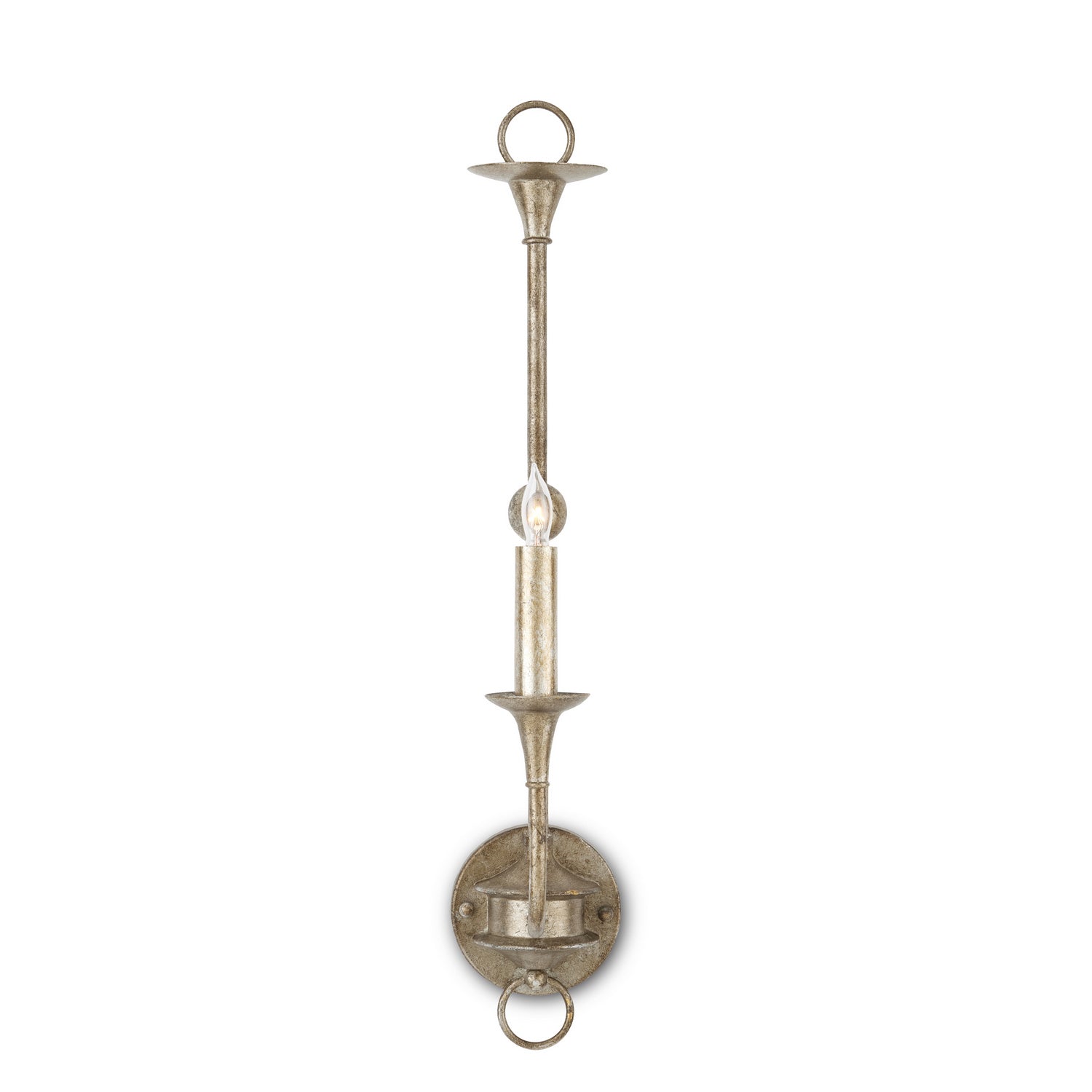 One Light Wall Sconce from the Nottaway collection in Pyrite Bronze finish